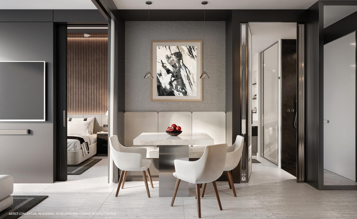 Contemporary living room